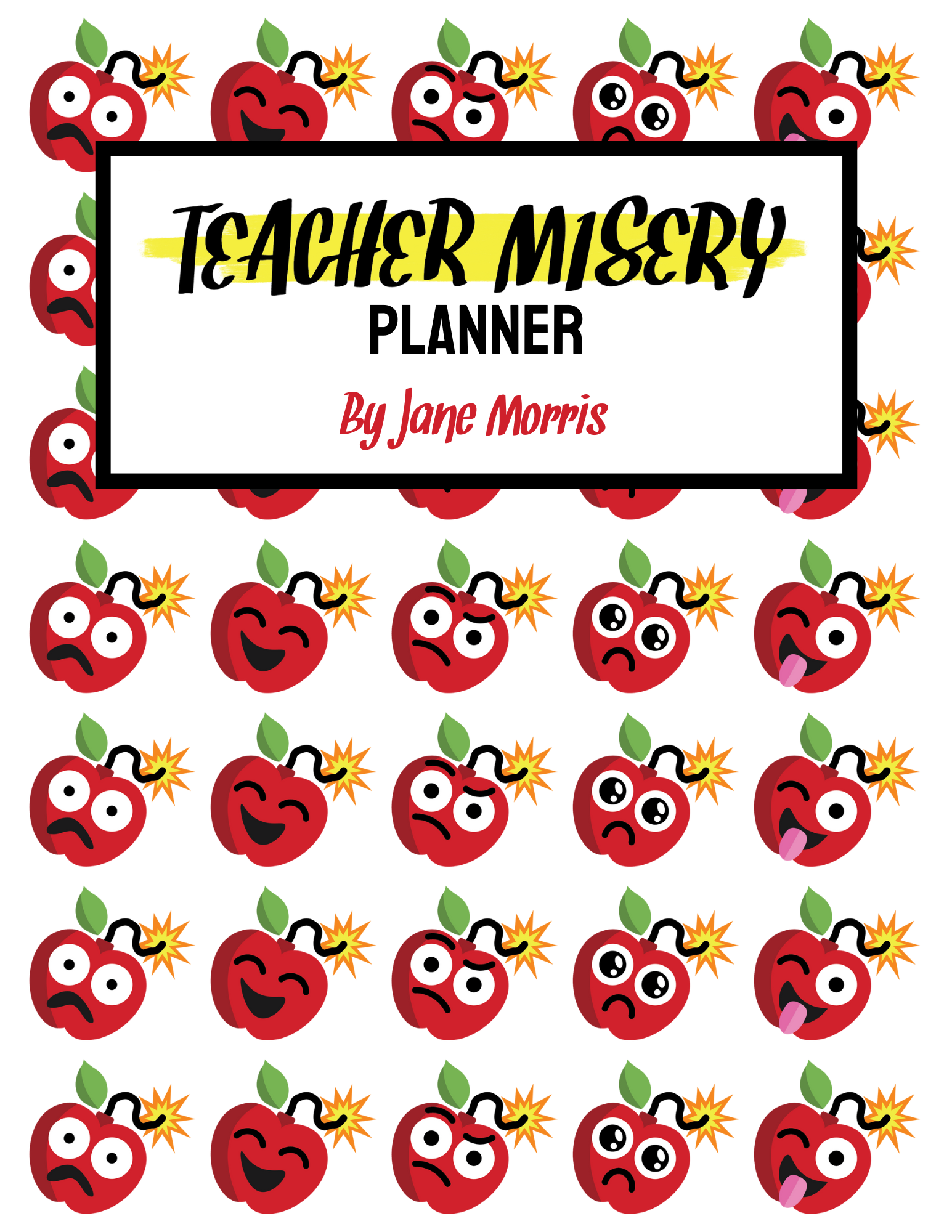 Teacher Misery Planner Teacher Misery